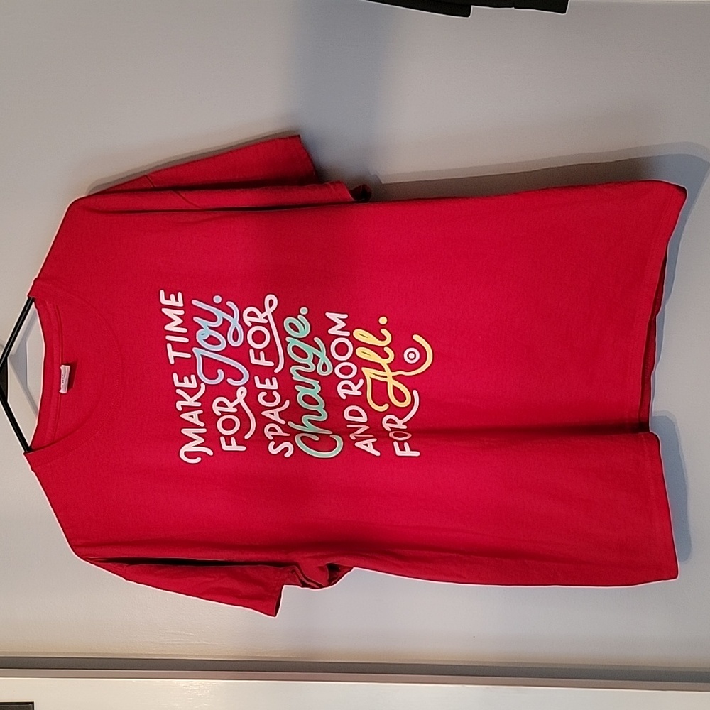 🔴 Unisex Graphic Tee size XL Positive Message